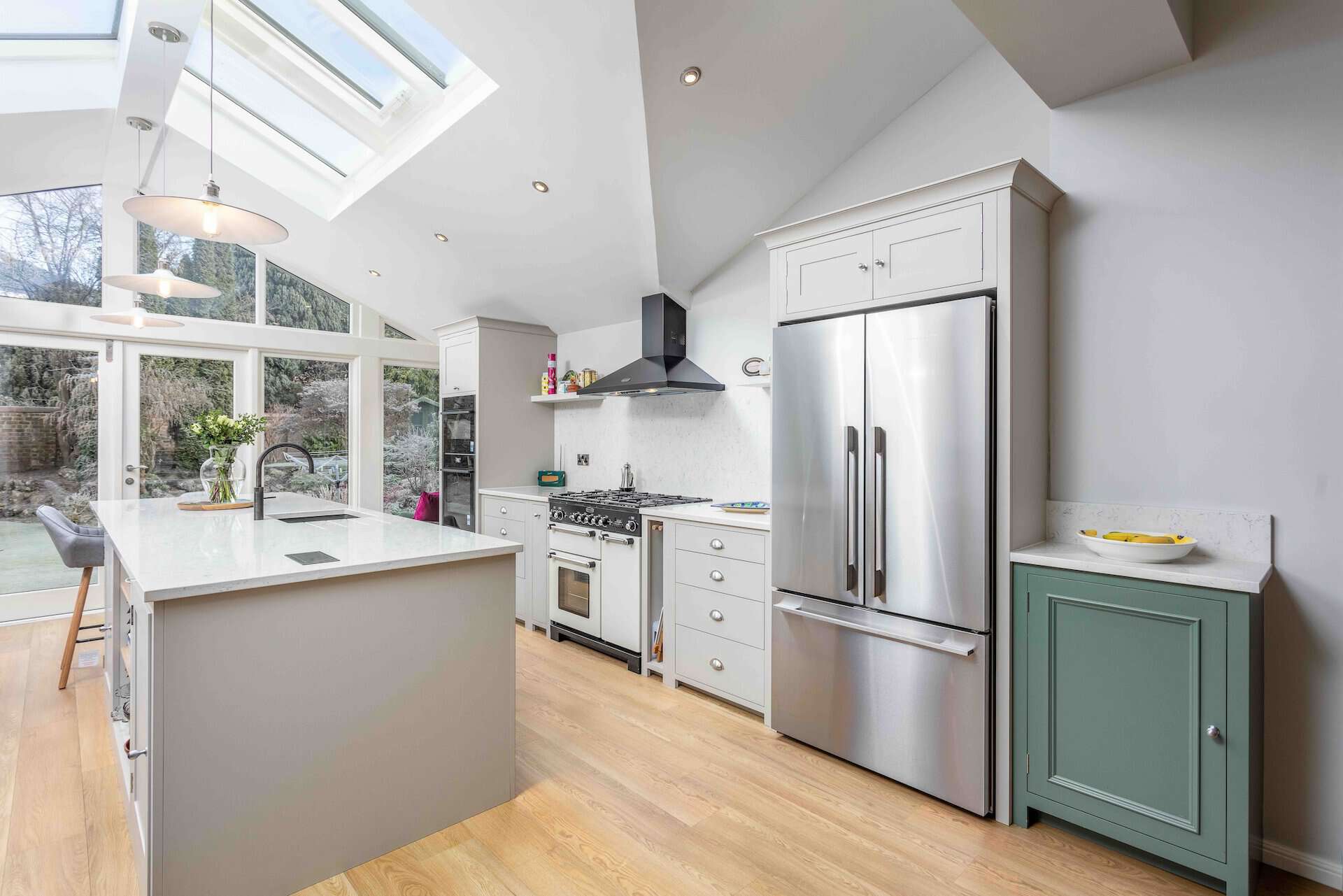 Kitchen Extension, bespoke, Mozolowski & Murray, Neptune Kitchens