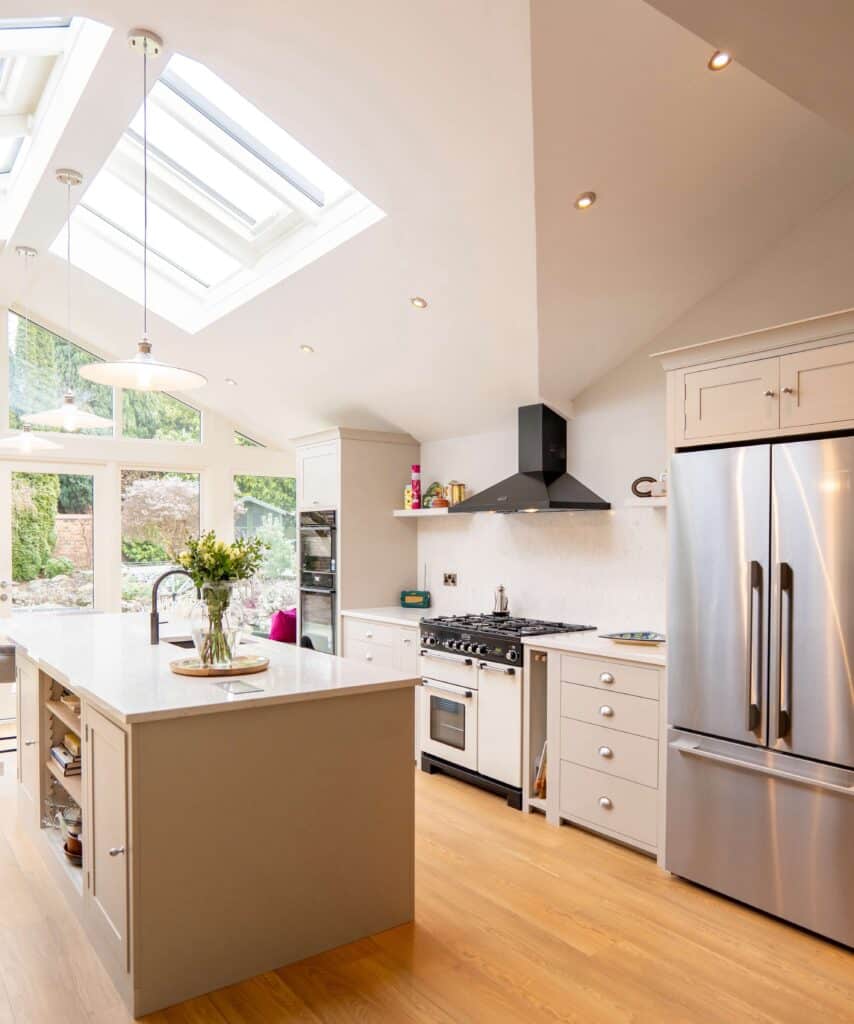 Kitchen Extension, bespoke, Mozolowski & Murray, Neptune Kitchens